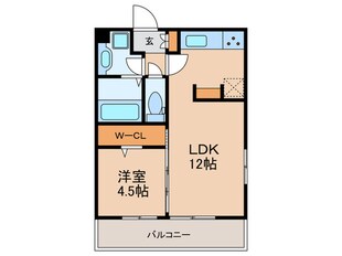 D-room＋津福今町の物件間取画像